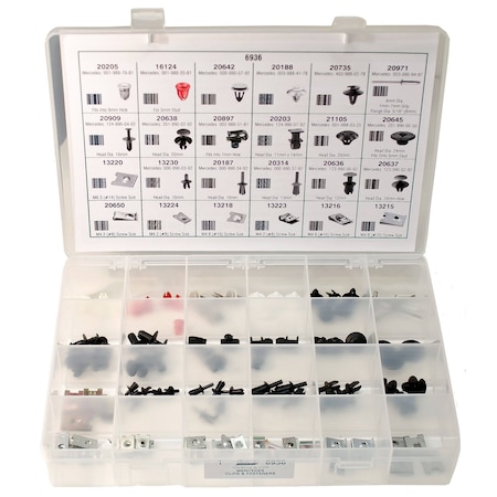 Auveco MERCEDES-BENZ CLIPS AND FASTENERS 6936